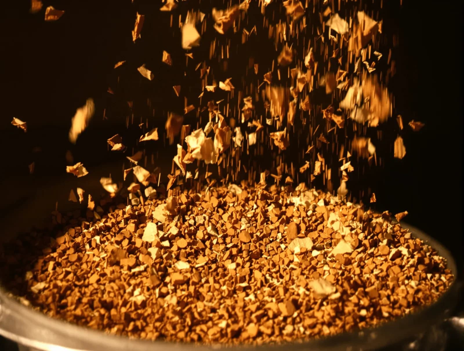 Tobacco fines, small leaf particles